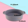 Silicone NonStick Fluted Round Cake Pan Baking Bundt Forms for