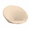 thumbnail image 2 of Round Saucer Chair Slipcover, Stretchable Polyester Fiber Washable Removable Cover, for Home Room Adults - Beige, 2 of 7