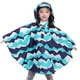 thumbnail image 1 of Poncho de lluvia para niños, chubasquero con capucha, para niñas, niños y niños pequeños, 1 of 6