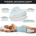 thumbnail image 4 of JARENGO Legacy Leg & Knee Foam Support Pillow Soothing Comfort from pain for Sciatica, Back, Hips, Knees, Joints, 4 of 7