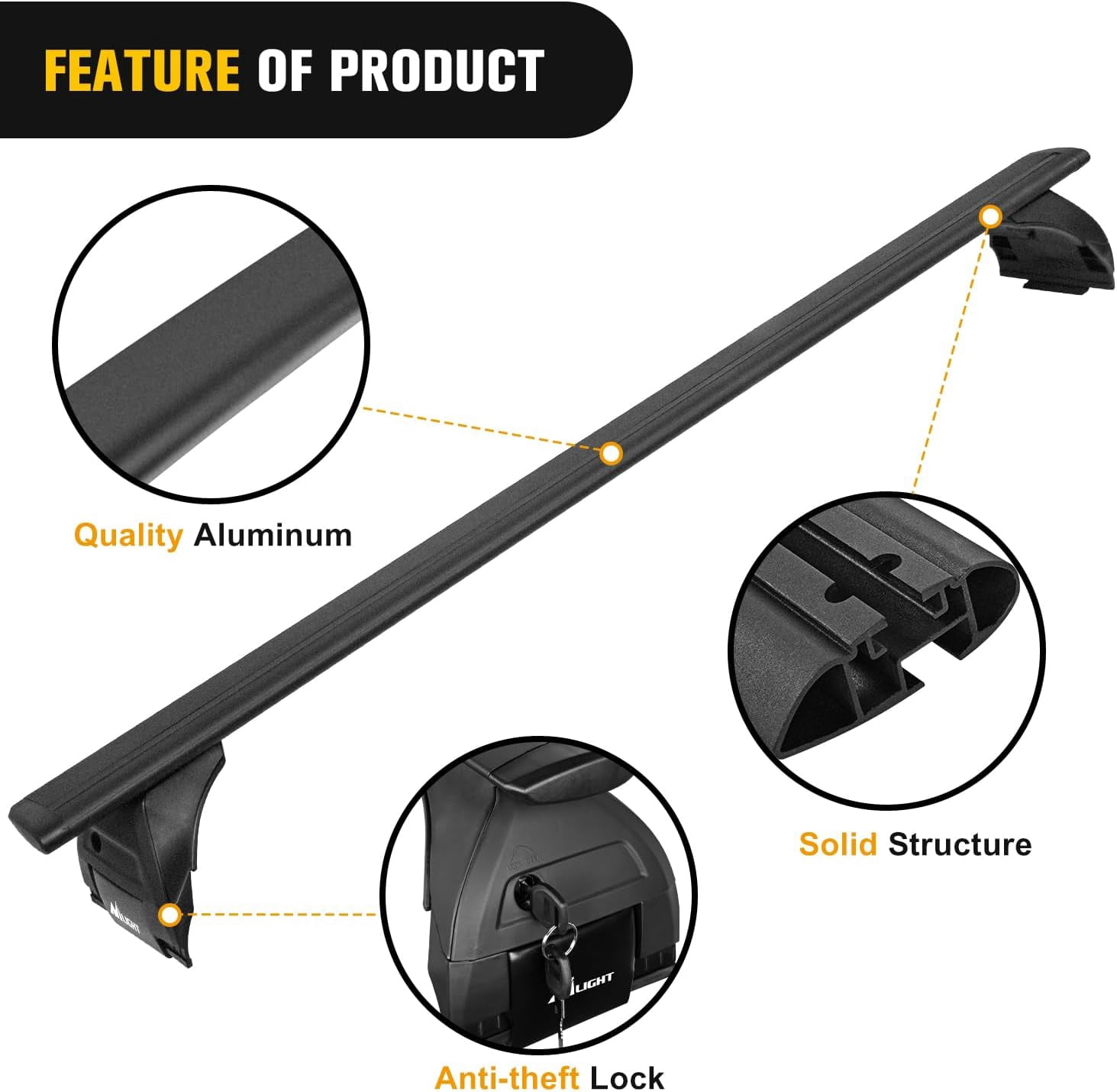Roof Rack Cross Bars Fit for Jeep Wrangler 2007-2026 08 09 20 21 22 23 24 25 JK JL Gladiator JT 2&4 Door Aluminum Rail Crossbars with Anti-Theft Lock for Rooftop Cargo Carrier Luggage Box Tent