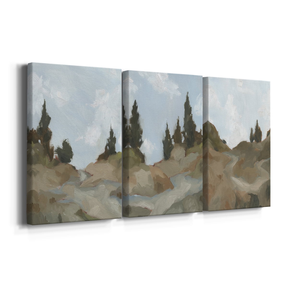 West Fork Hiking Trail I Premium Gallery Wrapped Canvas - Ready to Hang - 40 x 60 Each