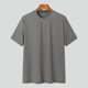 thumbnail image 3 of INCERUN Tops 2024 estilo coreano nuevo diseño de cuello redondo para hombres nicho camiseta casual masculina rayas sólidas camisetas de manga corta S-5XL, 3 of 5