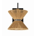 thumbnail image 2 of 58561-FBWAL Craftmade Lighting Serena - 1 Light Wall Sconce-12.13 Inches Tall and 9 Inches Wide-Flat Black/Walnut Finish, 2 of 11