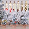 thumbnail image 5 of 3 Piezas de Miniárbol de Navidad Decorado para Escritorio, Miniárbol de Navidad Artificial para Escritorio, Decoración del Hogar, Decoración del Festival, 5 of 5