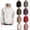 White, variant on Dovford Mens Hoodies Fleece Lined Casual Athletic Sweatshirts Pullover with Kangaroo Pocket
