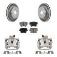 thumbnail image 1 of Transit Auto Rear Disc Brake Caliper Coated Rotors and Semi-Metallic Pads Kit for Car Chrysler 300 Dodge Challenger Magnum KCG-100029S, 1 of 11