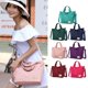 thumbnail image 1 of Bolsa de viaje extensible con doble tirante al hombro - Bolsa deportiva 37L y bolsa de gimnasio - Camisa de nylon para mujer - Vino, morado, azul oscuro, verde menta, verde, rojo, 1 of 6