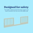thumbnail image 3 of Storkcraft & Graco Universal Toddler Safety Guardrail Kit (Dowels) - Sage, 3 of 6