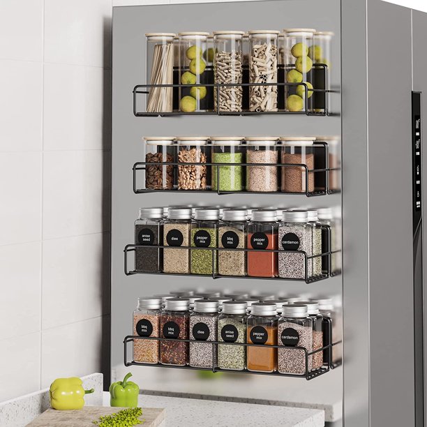 Spice Rack Organizer, Emapoy Spice Rack, for Refrigerator
