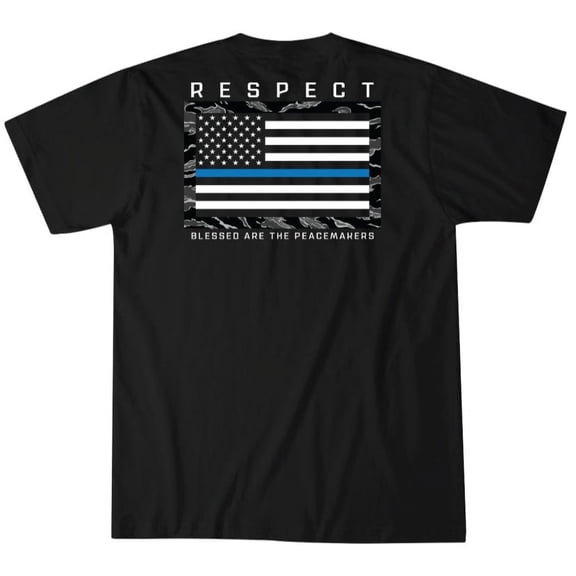 Howitzer Style Boy's T-Shirt Respect Peacemakers