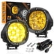 thumbnail image 1 of Faros Antiniebla Auxbeam Serie P4 90W 9000LM LED Ámbar de 4 Pulgadas Paquete de 2, 1 of 8