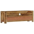 thumbnail image 3 of vidaXL Television Stand Vintage Solid Wood Sheesham 47.2" x 11.8" x 15.7", 3 of 11