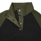 thumbnail image 5 of Blusa y camisa de manga larga con cuello alto para hombre, estilo casual, con estampado de palmeras color cacao, deportiva, con cuello alto, botones y patchwork, de poliéster., 5 of 5