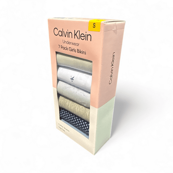 Calvin Klein Youth Bikini Underwear, 7 pack Size Small New