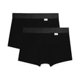 thumbnail image 1 of Bóxer Zaga para Hombre, Corto Microfibra Negro 2 Piezas Talla EG Negro Talla EG, 1 of 3