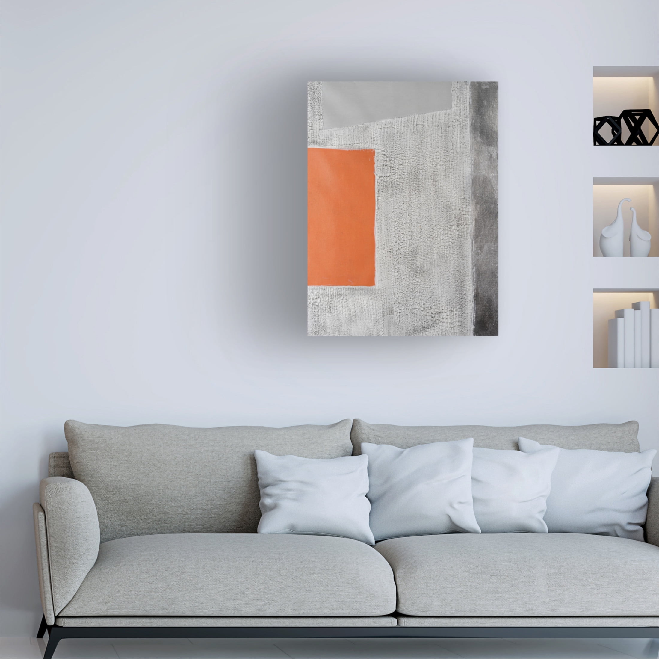 Trademark Fine Art Michael Willett Quadratic Layout II Canvas Wall Art