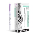 thumbnail image 1 of Rotuladores de doble punta Zebra Pen Mildliner, paquete de 12 unidades, color violeta, 1 of 7