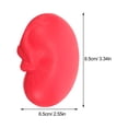 thumbnail image 4 of ColoMX 2 uds pelota de entrenamiento de rehabilitación ejercitador de mano en forma de riñón pelota de estrés pequeña pelota de ejercicio para dedos, 4 of 7