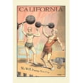 thumbnail image 1 of California - We will pump you up- Fine Art Canvas Print (20" x 30"), 1 of 1