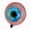 Cyan, variant on Creative lifelike eye figurine hyper realistic eyeball decor for tabletop home shelf display