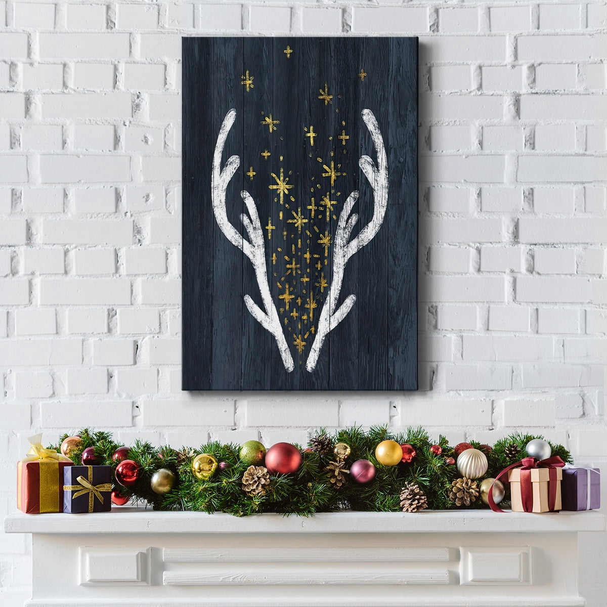 Antlers & Magic- Gallery Wrapped Canvas