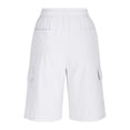thumbnail image 4 of Dagugfen Cargo Shorts for Men Elastic Waist Drawstring Loose Outdoor Running Sports Shorts with Pockets, 4 of 5