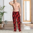 thumbnail image 4 of Bingfone Playing Cards Mens All Over Print Sleep Pajama Pants-Large, 4 of 5