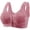 03# Red, variant on 2026 Daisy Bras for Older Women Front Closure Bra Full Coverage Comfortable Bras No Underwire Plus Size Bra,Complexion,38