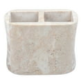 thumbnail image 3 of Creative Home Marble Bath Rectangular Toothbrush Holder - Curvy Shape, 3 of 5