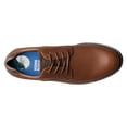 thumbnail image 5 of Nunn Bush Men's BAYRIDGE Plain Toe Lightweight Leather Oxford, Brown, 10 Wide, 5 of 6