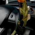 thumbnail image 5 of Thanksgiving Pumpkin Leaves 14.5 Inch Printing PVC Leather Auto Accessories Car Steering Wheel Cover, 5 of 6