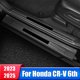thumbnail image 2 of Cubierta de placa de desgaste de alféizar de puerta de coche, accesorios de almohadilla embellecedora de Pedal de bienvenida híbrido para Honda CRV 6th Gen 2023 2024 2025 / CR-V, 2 of 5