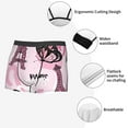 thumbnail image 5 of Kdxio Men's Boxer Briefs with Eiffel Tower and Butterflies Print - Comfortable and Breathable Underwear for Everyday Wear, 5 of 7