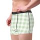 thumbnail image 2 of Balery Green Checkboard Calzoncillos bóxer para hombre, ropa interior de algodón suave y transpirable con cinturilla de nailon-Large, 2 of 5