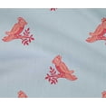 thumbnail image 4 of oneOone Cotton Flex Fabric Bird Block Print Fabric By The Yard 40 Inch Wide, 4 of 4