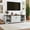 Light Gray Wood Grain, variant on Erinnyees 66" Farmhouse TV Stand, Modern TV Console with Adjustable Shelves & Storage Cabinets, Long TV Stand for Living Room, Home Entertainment Center for 75 Inch TV