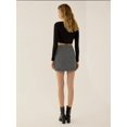 thumbnail image 5 of Solid Mini Slit Skirt, 5 of 5
