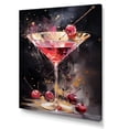 thumbnail image 2 of Designart "Cosmo Cosmos In A Glass III" Cocktails Canvas Prints, 2 of 7