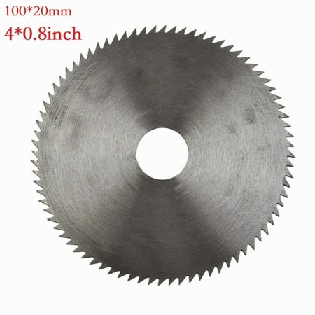 

Leke 4 Inch Steel Circular Saw Blade 100mm Bore Diameter 16/20mm Wheel Cutting Disc