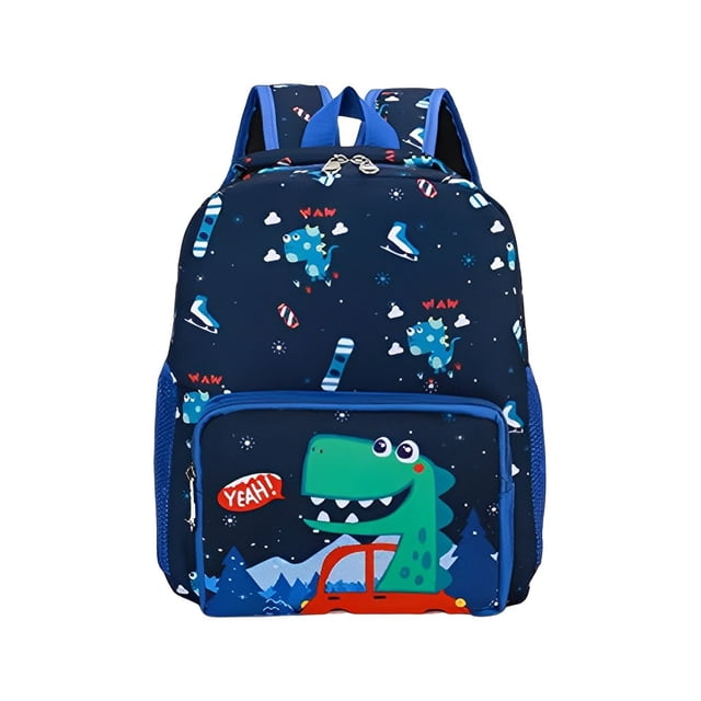 Minnieouse para niños, impermeable con bolsillos y cremallera, escolar para estudiantes, bandolera con correa, ajustable de Mochilas Azul Minnieouse AP013990-04