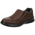 thumbnail image 1 of Clarks Mocassin Cotrell Free pour Homme, Cuir Tabac, 10 Grand US, 1 of 10