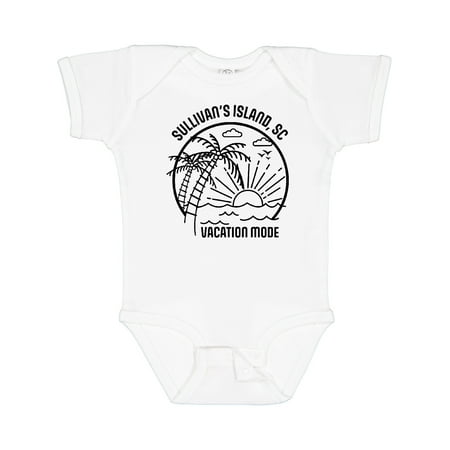 

Inktastic Summer Vacation Mode Sullivans Island South Carolina Boys or Girls Baby Bodysuit