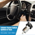 thumbnail image 4 of Unique Bargains Door Lock Cylinders Ignition Switch w/ Keys 7C3Z-1521990-A 1L3Z-11582-A for Ford E150 E250, 4 of 6