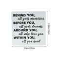 thumbnail image 3 of Graduation Quote Wood Box Sign Decor – Rustic Wooden Desk and Shelf Block Sign for Home Office, Inspirational Grad Gift Decoration, 3 of 7