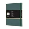 Moleskine Professional Soft Cover Notebook, Narrow Rule, Forest Green Cover, 9.75 x 7.5, 192 Sheets (24328594)
