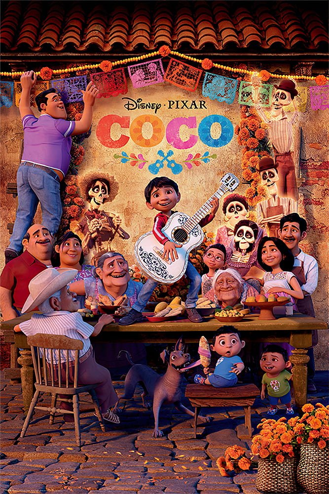 Coco Disney Chinese Animated Movie Poster Silk Print 13x20" 20x30" 24x36" 