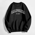 thumbnail image 2 of California Sweatshirts for Women Long Sleeve Crewneck Lightweight Sweatshirt Pullover Tops Fall Winter Outfits, 2 of 4