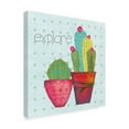 thumbnail image 2 of Trademark Fine Art 'Southwest Cactus I' Canvas Art by Courtney Prahl, 2 of 3