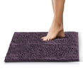 thumbnail image 4 of Nestl Bathroom Rugs, Machine Washable Bath Mats For bathroom Floor Rugs, Nonslip Backing Rubber Bath Rug, Purple, 4 of 6